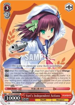 Yuri's Independent Actions #AB/W31-E058 · Weiss Schwarz