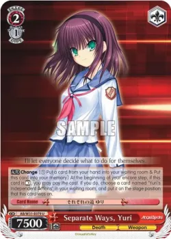 Separate Ways, Yuri 「AB/W31-E079」「EN」