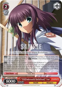 "SSS(Underworld Battlefront)" Yuri 「AB/W31-E080」「EN」