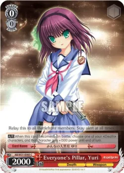 Everyone's Pillar, Yuri 「AB/W31-E085」「EN」