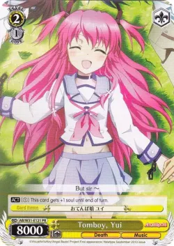 Tomboy, Yui 「AB/W31-E121」「EN」