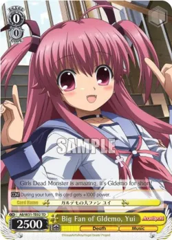 Big Fan of Gldemo, Yui 「AB/W31-TE02」「EN」