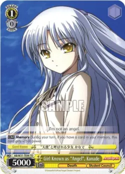 Girl Known as "Angel", Kanade 「AB/W31-TE06」「EN」