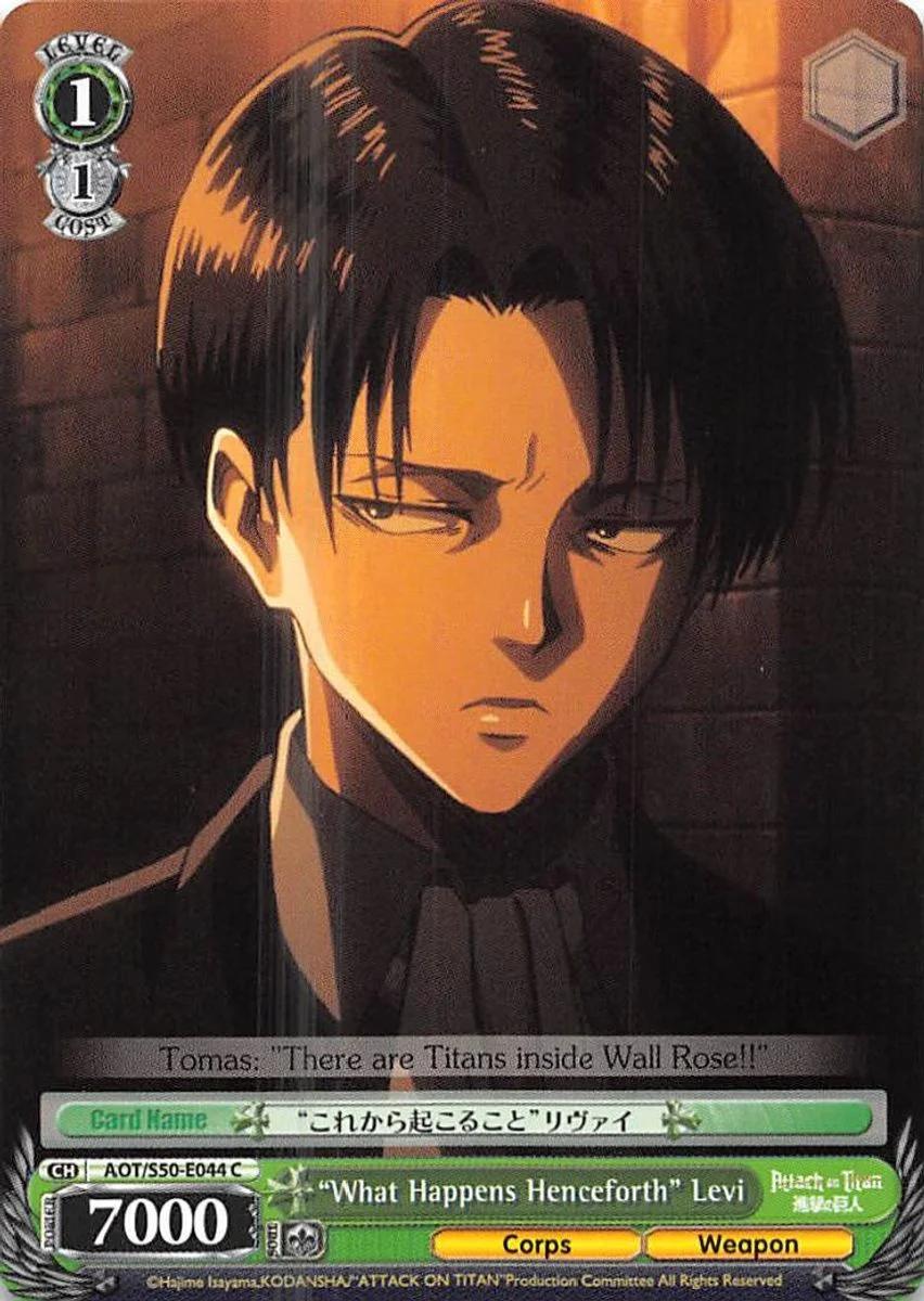 "What Happens Henceforth" Levi 「AOT/S50-E044」「EN」