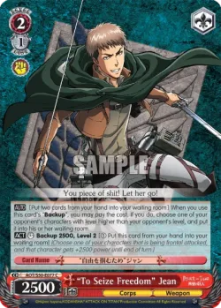"To Seize Freedom" Jean 「AOT/S50-E077」「EN」