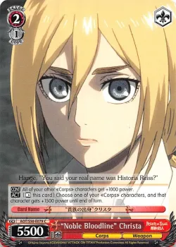 "Noble Bloodline" Christa 「AOT/S50-E079」「EN」