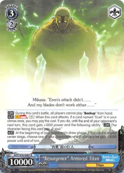 "Resurgence" Armored Titan 「AOT/S50-E087」「EN」