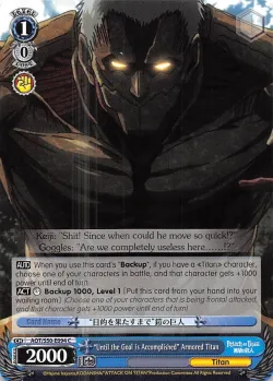"Until the Goal is Accomplished" Armored Titan 「AOT/S50-E094」「EN」