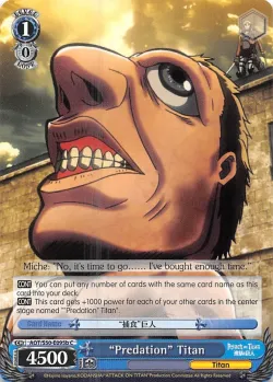 "Predation" Titan 「AOT/S50-E095b」「EN」