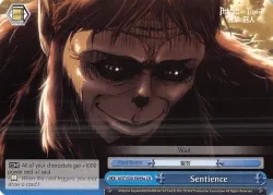 Sentience 「AOT/S50-E099a」「EN」