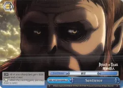 Sentience 「AOT/S50-E099b」「EN」