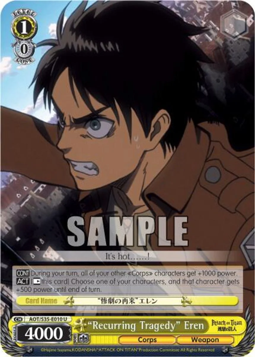 "Recurring Tragedy" Eren 「AOT/S35-E010」「EN」