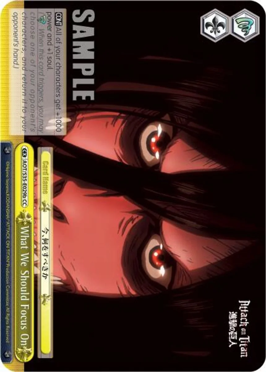 What We Should Focus On 「AOT/S35-E029b」「EN」