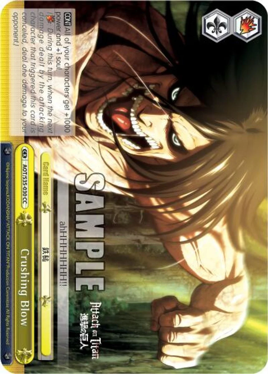 Crushing Blow 「AOT/S35-E030」「EN」