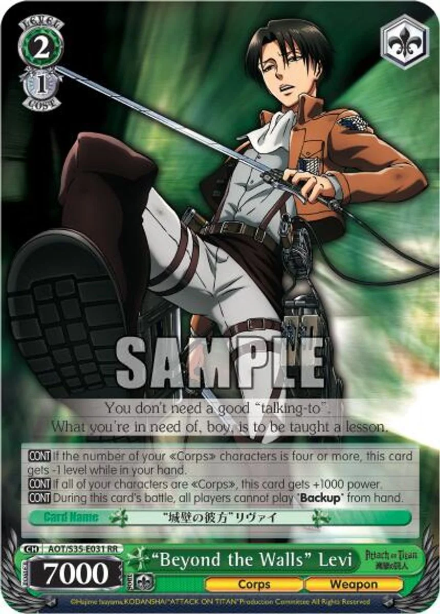 "Beyond the Walls" Levi 「AOT/S35-E031」「EN」