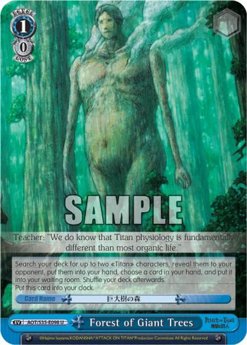 Forest of Giant Trees 「AOT/S35-E098」「EN」