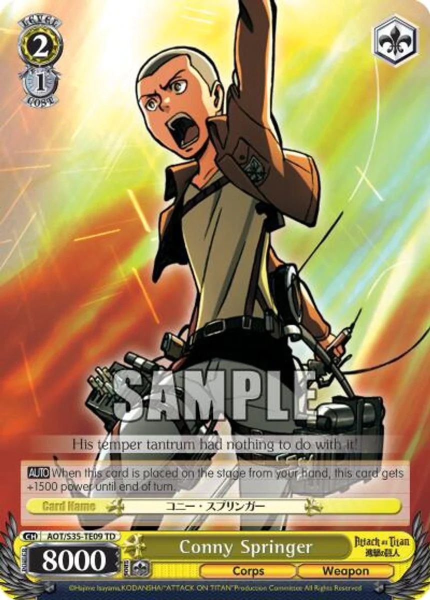 Conny Springer 「AOT/S35-TE09」「EN」