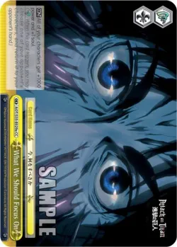 What We Should Focus On #AOT/S35-E029a · Weiss Schwarz