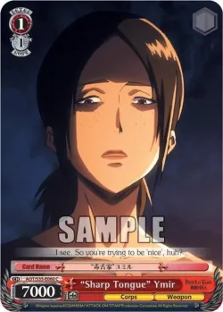"Sharp Tongue" Ymir 「AOT/S35-E080」「EN」
