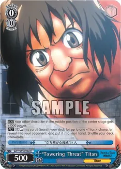 "Towering Threat" Titan 「AOT/S35-E086」「EN」