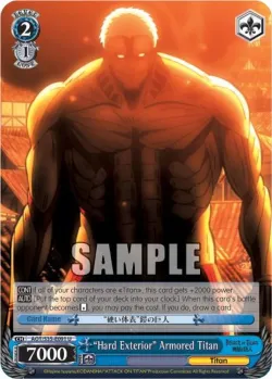 "Hard Exterior" Armored Titan 「AOT/S35-E091」「EN」