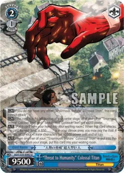 "Threat to Humanity" Colossal Titan 「AOT/S35-E092」「EN」