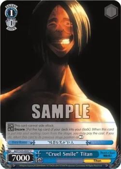 "Cruel Smile" Titan 「AOT/S35-E097」「EN」