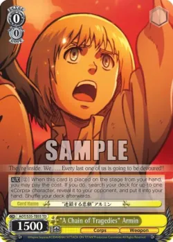 "A Chain of Tragedies" Armin 「AOT/S35-TE03」「EN」