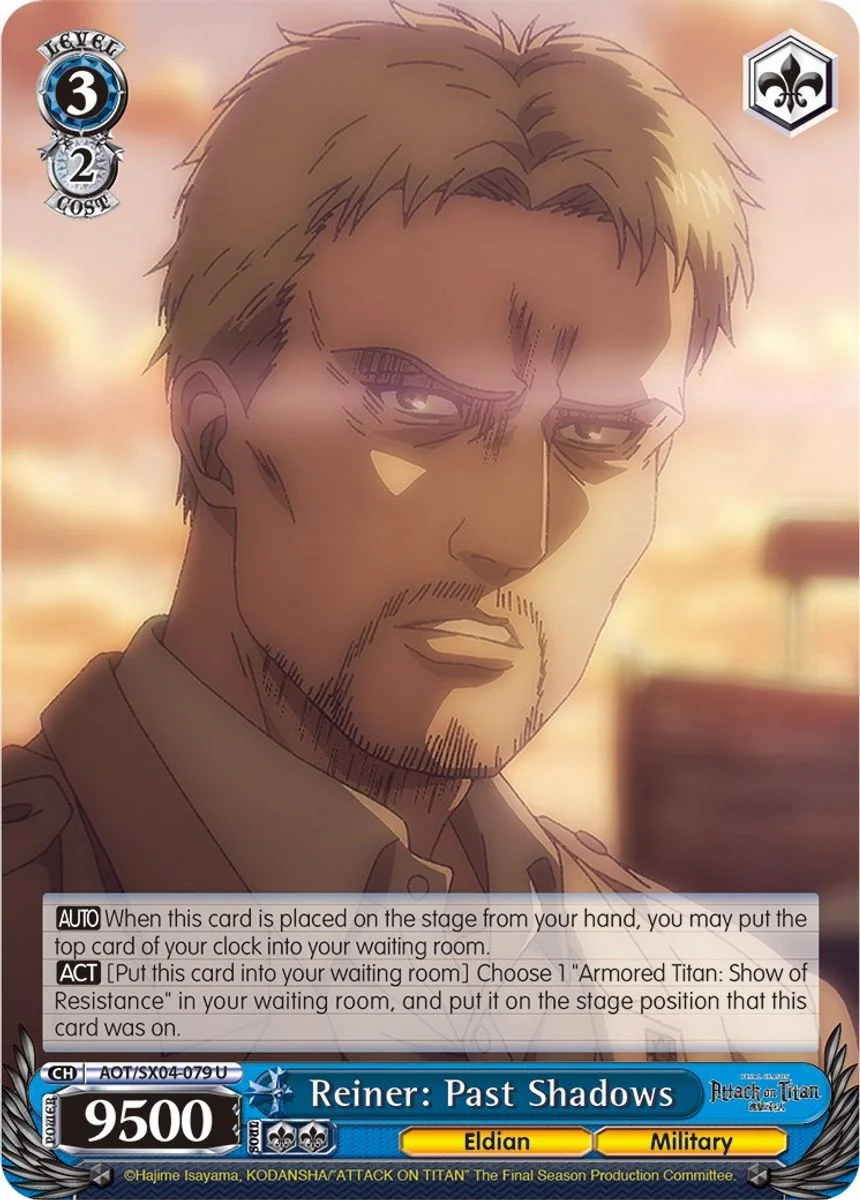 Reiner: Past Shadows 「AOT/SX04-079」「EN」