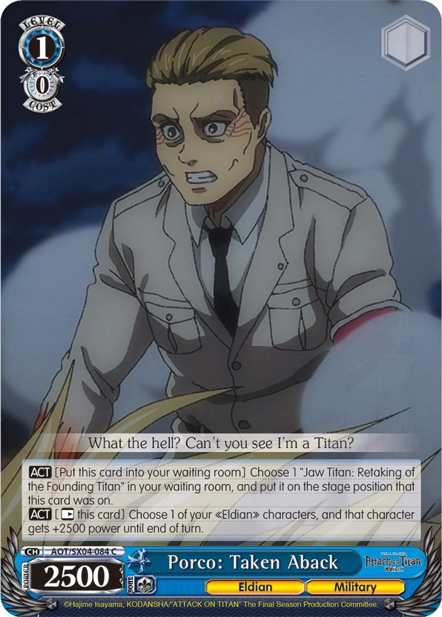 Porco: Taken Aback 「AOT/SX04-084」「EN」