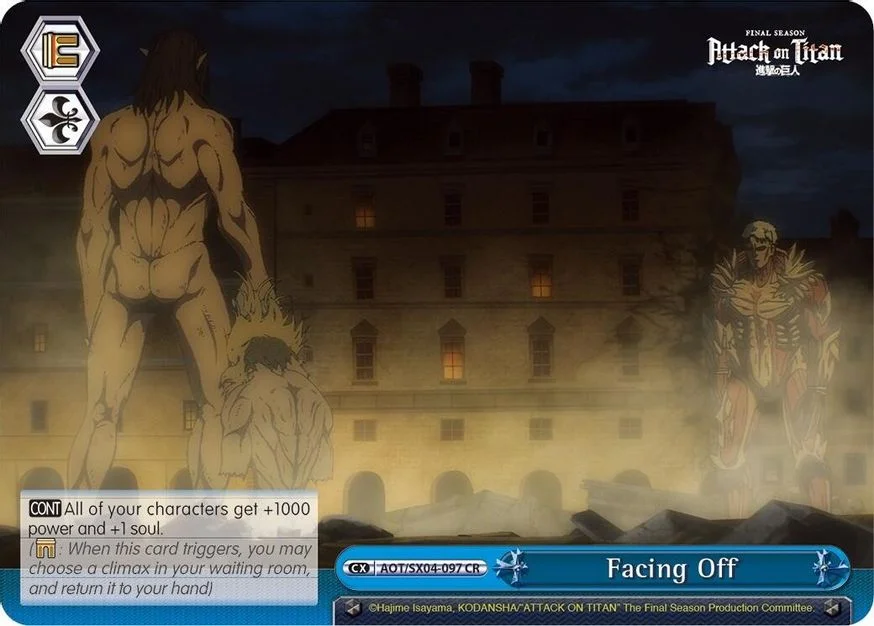 Facing Off 「AOT/SX04-097」「EN」