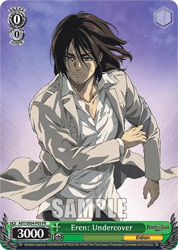 Eren: Undercover 「AOT/SX04-P03」「EN」