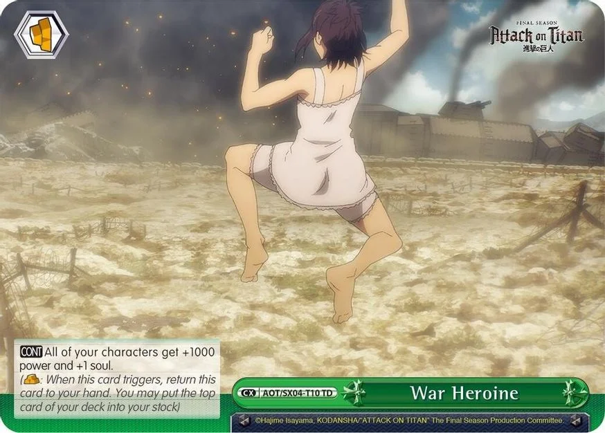 War Heroine 「AOT/SX04-T10」「EN」