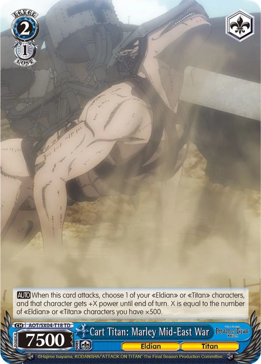 Cart Titan: Marley Mid-East War 「AOT/SX04-T18」「EN」