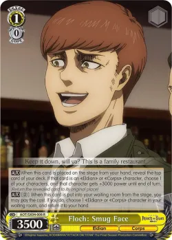 Floch: Smug Face #AOT/SX04-008 · Weiss Schwarz