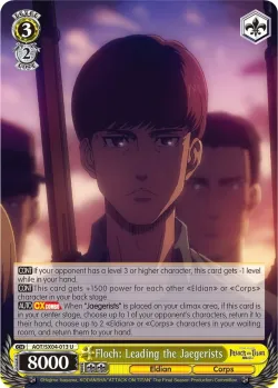 Floch: Leading the Jaegerists #AOT/SX04-013 · Weiss Schwarz