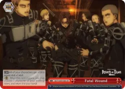 Fatal Wound #AOT/SX04-065 · Weiss Schwarz