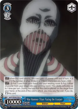 War Hammer Titan: Facing the Usurper 「AOT/SX04-078」「EN」