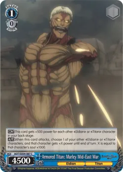 Armored Titan: Marley Mid-East War 「AOT/SX04-087」「EN」