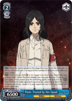 Pieck: Trusted by Her Squad 「AOT/SX04-091」「EN」
