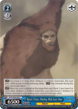 Beast Titan: Marley Mid-East War 「AOT/SX04-093」「EN」