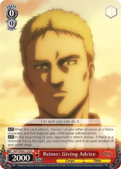 Reiner: Giving Advice 「AOT/SX04-114」「EN」