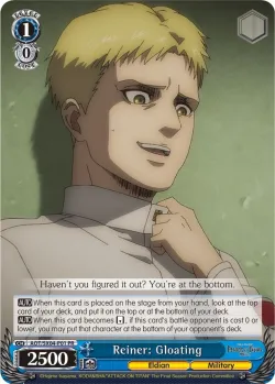 Reiner: Gloating 「AOT/SX04-P01」「EN」