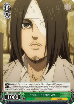 Eren: Undercover 「AOT/SX04-T02」「EN」