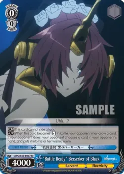 "Battle Ready" Berserker of Black 「APO/S53-E067」「EN」