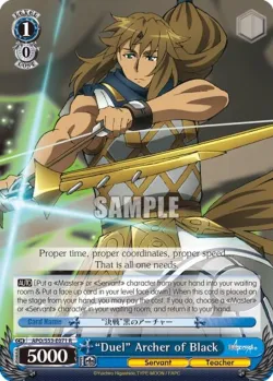 "Duel" Archer of Black 「APO/S53-E071」「EN」