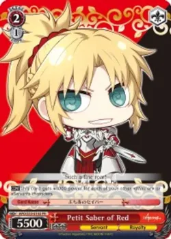 Petit Saber of Red 「APO/S53-E102」「EN」