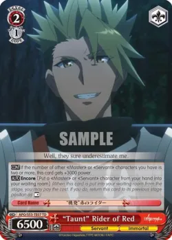 "Taunt" Rider of Red 「APO/S53-TE07」「EN」