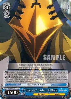 "Genesis" Caster of Black 「APO/S53-TE12」「EN」