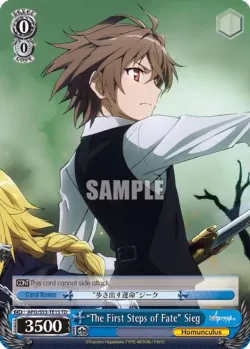 "The First Steps of Fate" Sieg 「APO/S53-TE15」「EN」